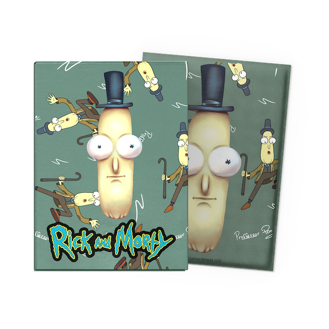 100ct Box Brushed Art Sleeves - Rick & Morty - Cool Rick