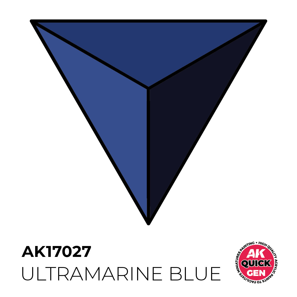 AK Interactive Quick Gen - Ultramarine Blue 18 ml