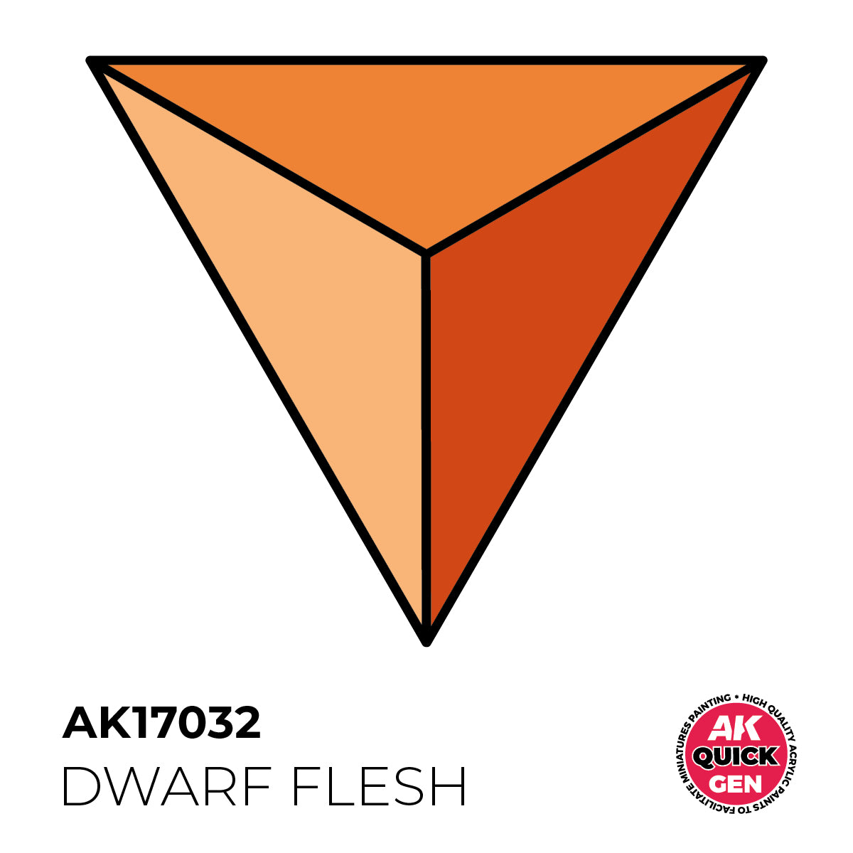 AK Interactive Quick Gen - Dwarf Flesh 18 ml