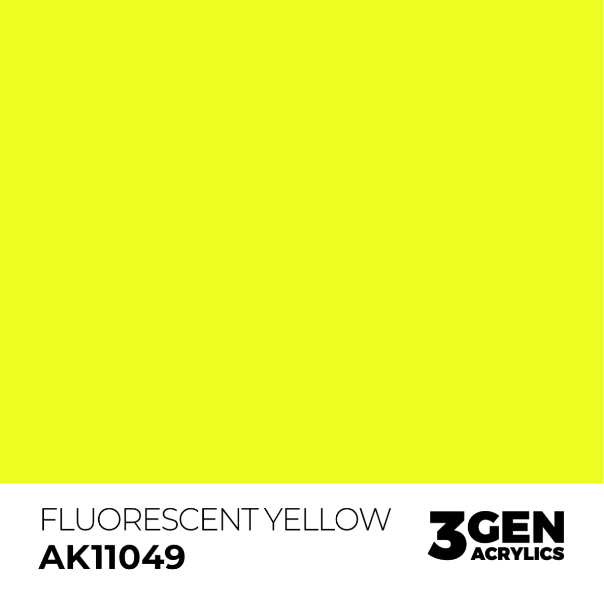 AK Interactive 3G Acrylic Fluorescent Yellow 17ml