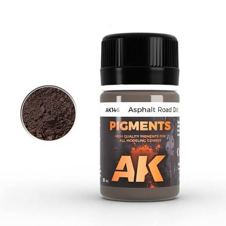 AK Interactive Asphalt Road Dirt Pigment