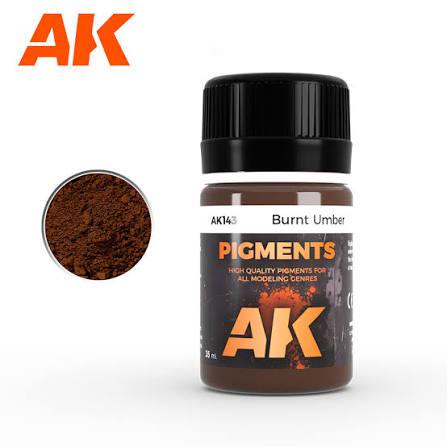 AK Interactive Burnt Umber Pigment