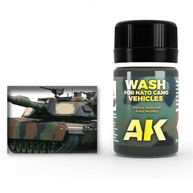 AK Interactive Wash For NATO Vehicles