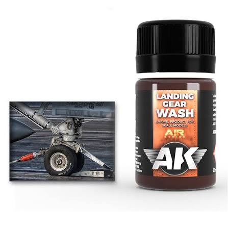 AK Interactive Wash For Landing Gear