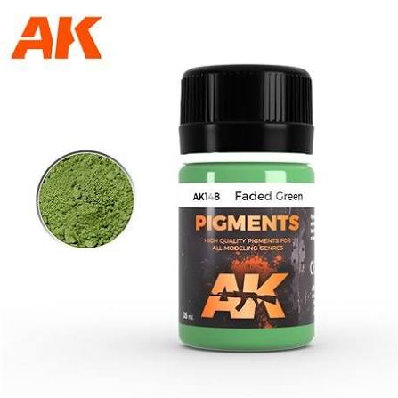 AK Interactive Faded Green Pigment