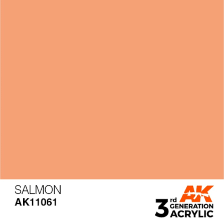 AK Interactive 3G Acrylic Salmon 17ml