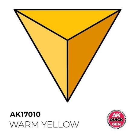 AK Interactive Quick Gen - Warm Yellow 18 ml
