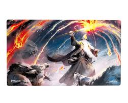 Gamegenic Shiny Playmat: MTG The Hobbit - Gandolf, Shadow's Foe