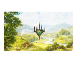 Gamegenic Shiny Playmat: MTG The Hobbit - The Shire