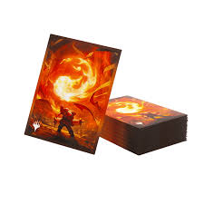 Magic: The Gathering | Secrets of Strixhaven - Premium Art Sleeves: Mountain