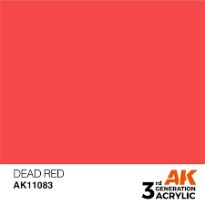 AK Interactive 3G Acrylic Dead Red 17ml