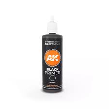 AK Interactive 3G Black Primer 100ml