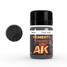 AK Interactive Dark Steel Pigment