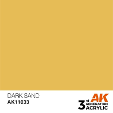 AK Interactive 3G Acrylic Dark Sand 17ml