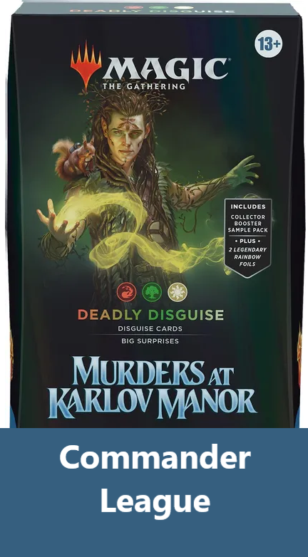 Commander League Karlov Manor - Deadly Disguise
