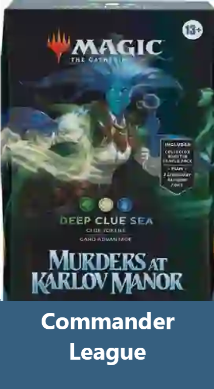 Commander League Karlov Manor - Deep Clue Sea