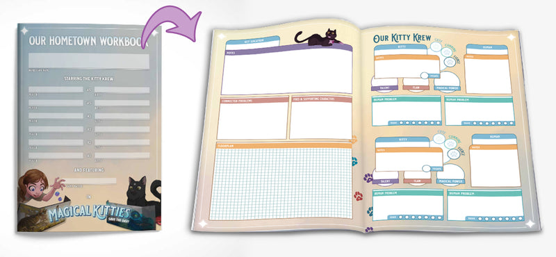 Magical Kitties Save the Day! - Series Workbooks