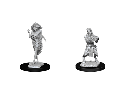 Nolzur's Marvelous Miniatures - Satyr & Dryad