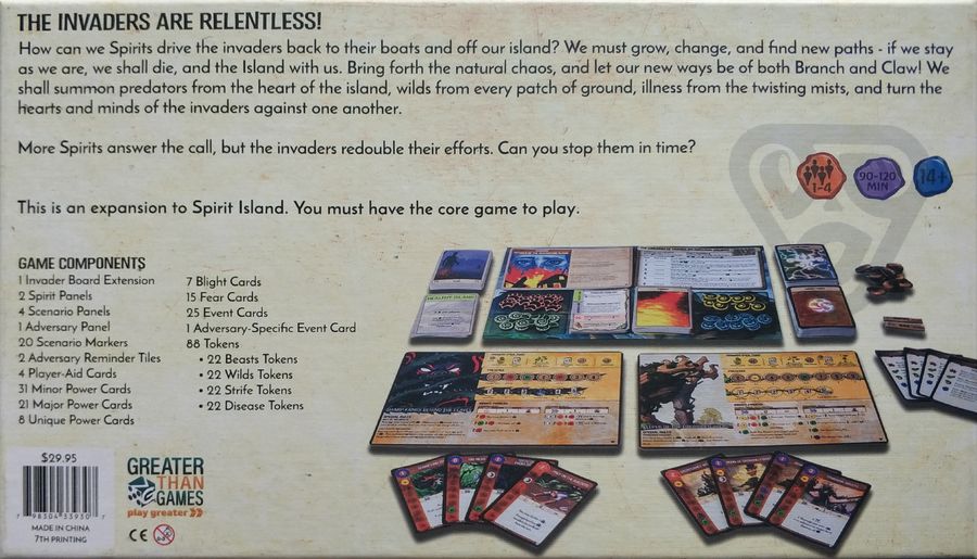 Spirit Island - Branch and Claw