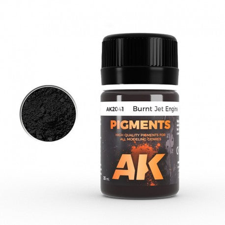 AK Interactive Burnt Jet Engine Pigment