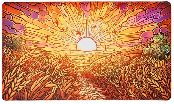 Stained Glass Playmat - Golden Plains