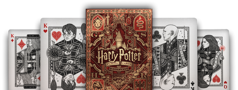 Theory11 Playing Cards - Harry Potter - Gryffindoor (Red)