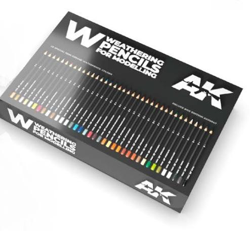 AK Interactive Weathering Pencil Deluxe Edition Box (All 37 Colours)
