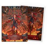 100ct Box Brushed Art Sleeves - Flesh & Blood