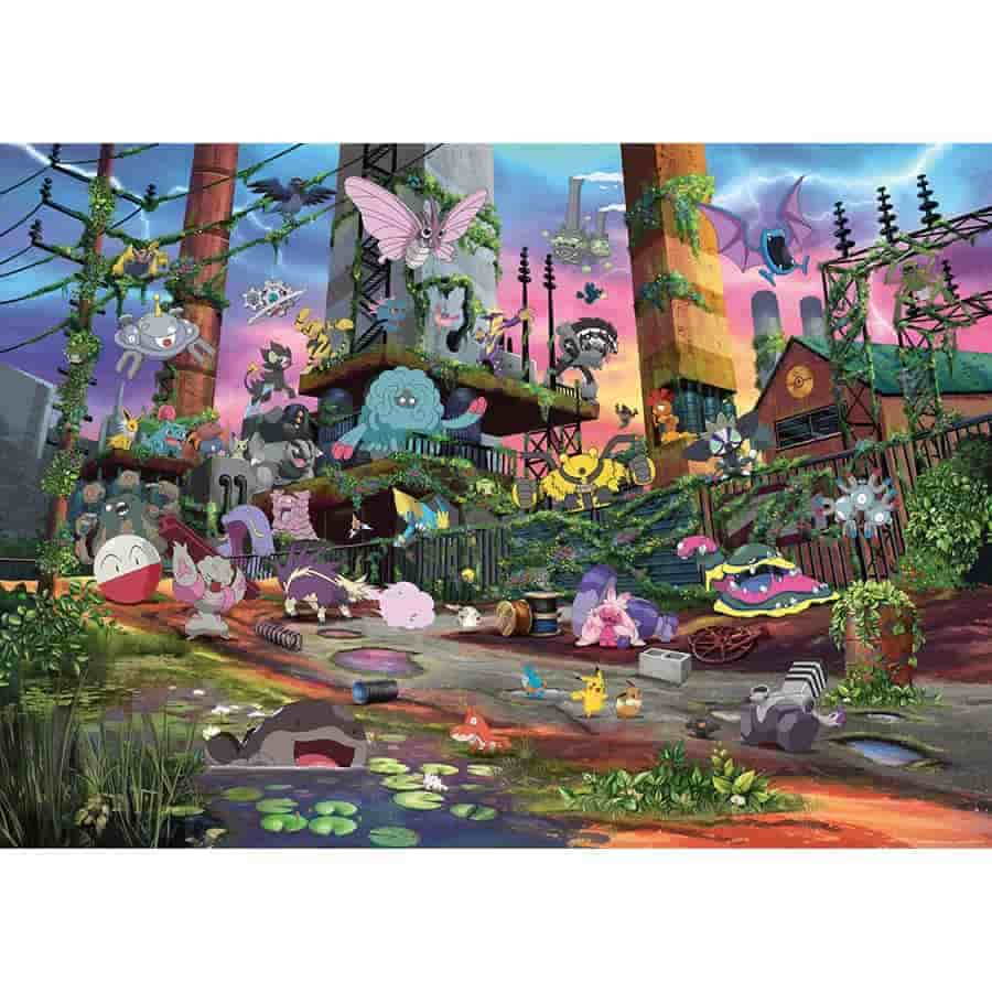 Jolteon Power Plant 1000 Piece Puzzle