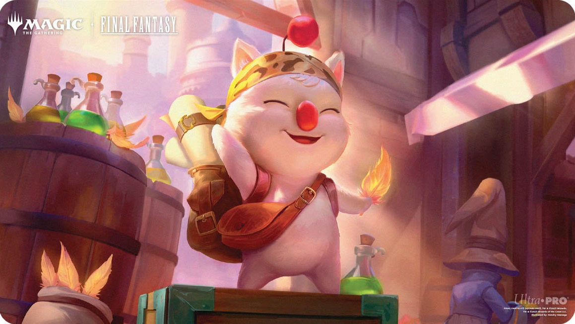 Ultra Pro: Playmat "Stiltzkin, Moogle Merchant" MTG Final Fantasy Universes Beyond