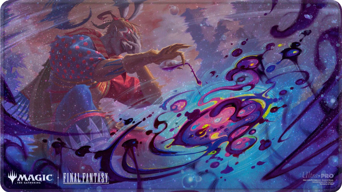 Ultra Pro: Holofoil Playmat "Poison the Waters" MTG Final Fantasy Universes Beyond