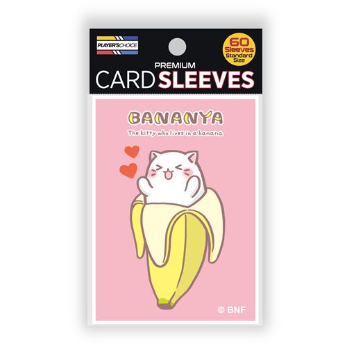 Lovely Bananya - Pink Premium Protective Card Sleeves