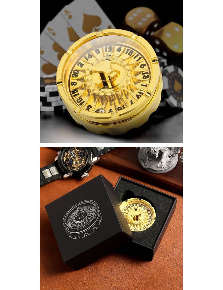 Roulette Dice D20 - Gold