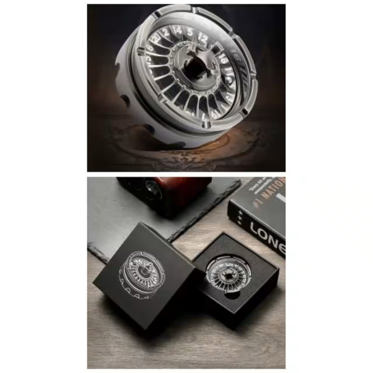 Roulette Dice D20 - Silver