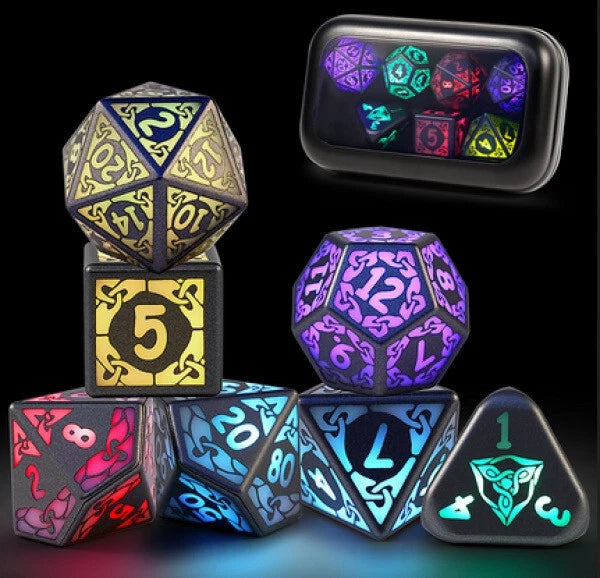 LED Dice Set (7) - Gen 2 Unity