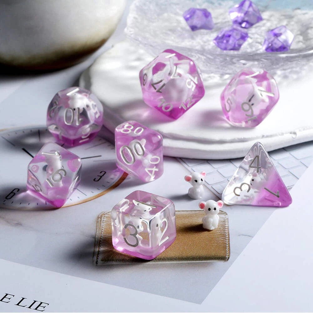 Resin Dice (7) - mouse