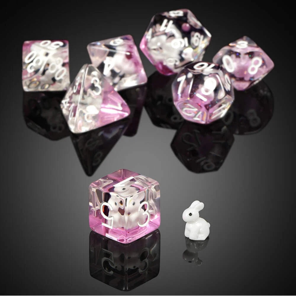 Resin Dice (7) - Rabbit