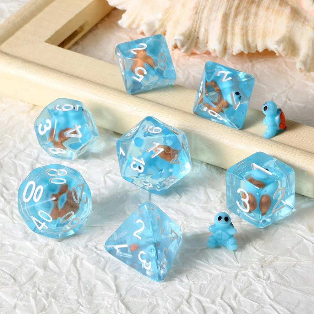 Resin Dice (7) - Turtle