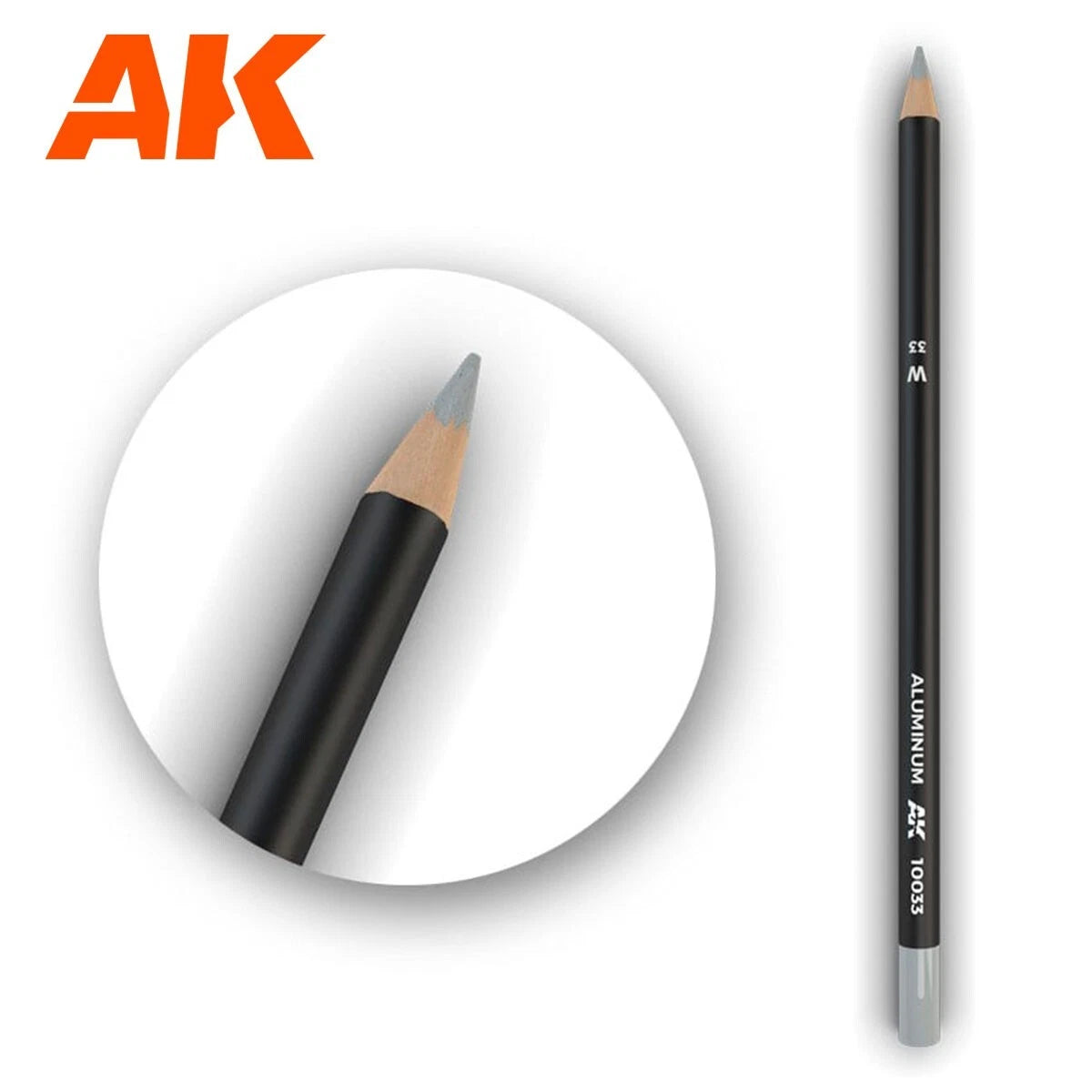 AK Interactive Weathering Pencil - Aluminum (Box - 5 Units)