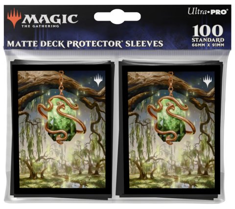 Ultra PRO: Standard 100ct Sleeves - Modern Horizons 3 Sleeves: Emerald Medallion