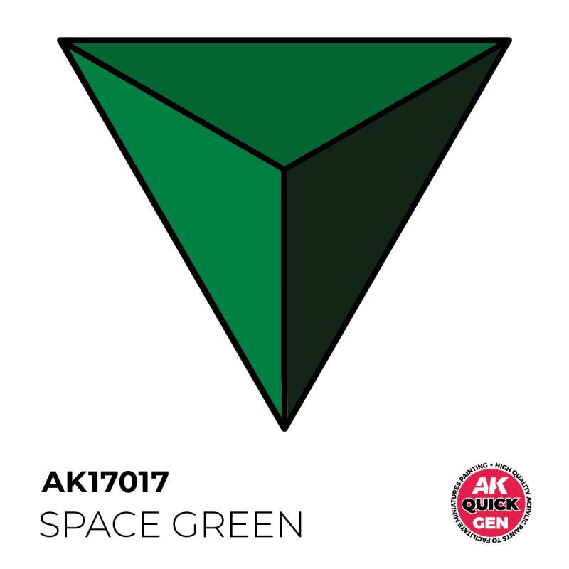 AK Interactive Quick Gen - Space Green 18 ml