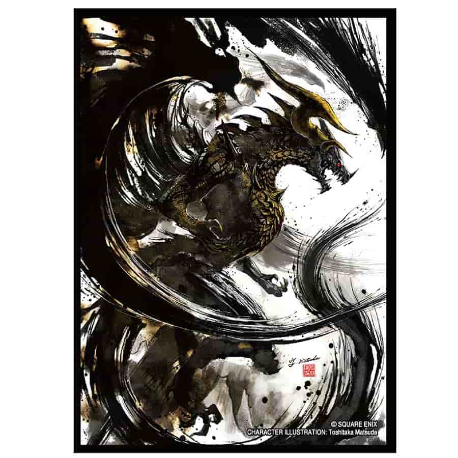 Final Fantasy Standard Size Art Sleeves - Bahamut