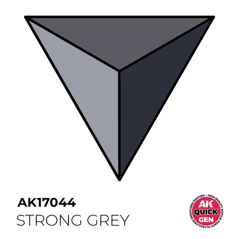 AK Interactive Quick Gen - Strong Grey 18 ml