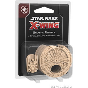 Star Wars X-Wing - Maneuver Dial Upgrade Kit - Galactic Republic