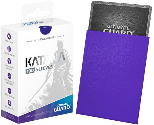 Katana Sleeves Standard Size (100) - Blue