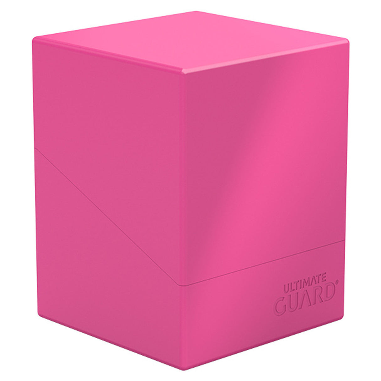 Ultimate Guard Boulder 100+ Solid Neon Pink