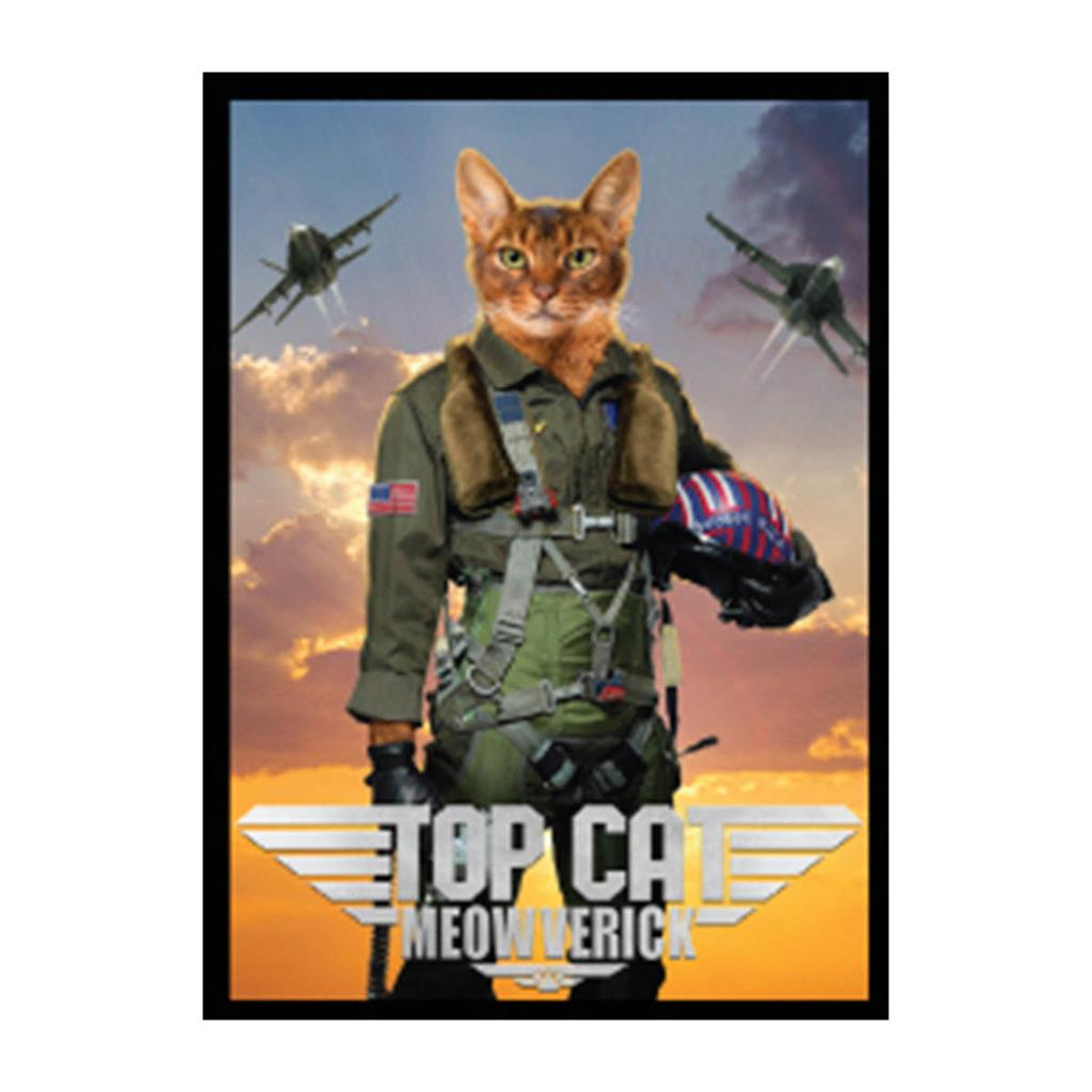 Ultra Pro Sleeves: Double-Matte White Core - Movie Cats: Top Cat Meowrick (50ct)