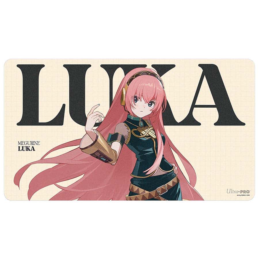 ULTRA PRO: HATSUNE MIKU: RETRO SOUNDSCAPES: LUKA PLAYMAT