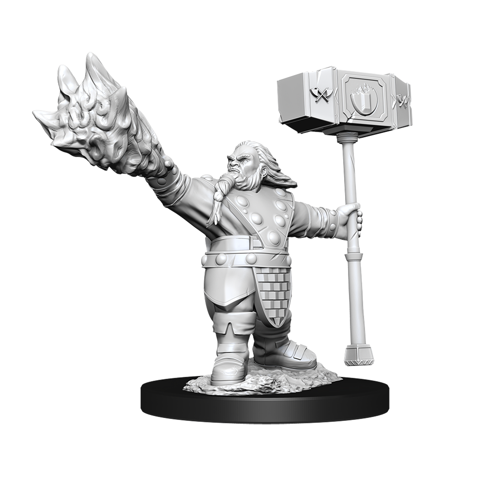Nolzur's Marvelous Miniatures - Dwarf Cleric (male)