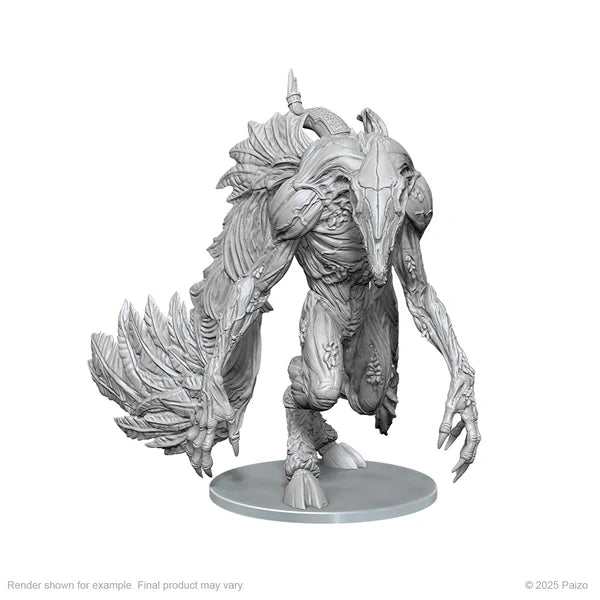 Wizkids Deep Cuts Unpainted Miniatures: Leukodaemon